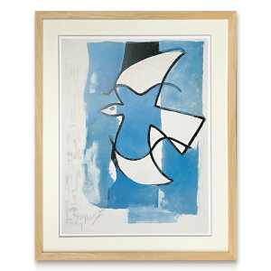 yz A[gpl Georges Braque WWEubN L'oiseaux bleu et gris WW ubN _  A[gt[  G z t[t CeA Ǌ| Q 