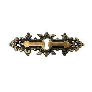 キーホール 真鍮 小箱 引き出し ボックス アンティーク ゴールド DIY インテリア R024