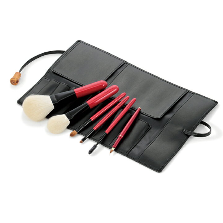 楽天市場】送料無料｜Takeda Brush 基本ブラシセット椿(ケース付  