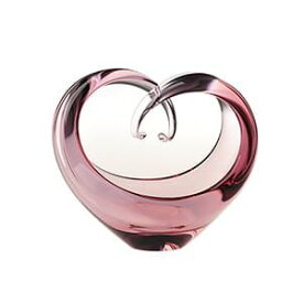 Sghr スガハラ / ハートクルヴァ 花器(バイオレット)｜※包装のしメッセージカード無料対応