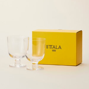 iittala(イッタラ)レンピグラスペアセット｜※包装のしメッセージカード無料対応