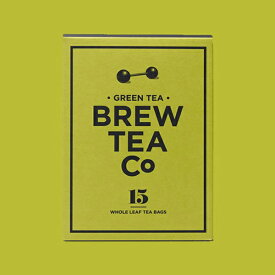 Brew Tea Co. / グリーンティー TEA BAGS｜※包装のしメッセージカード無料対応