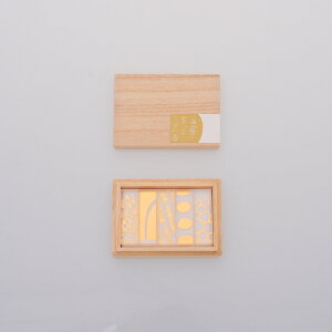 toumei / 箔hashioki 木箱入り5個セットい
