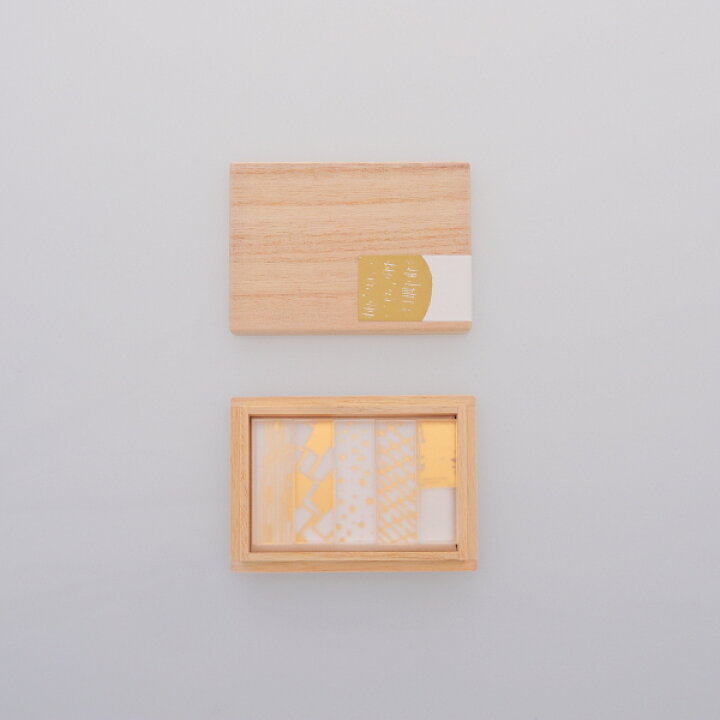 楽天市場】toumei / 箔hashioki 木箱入り5個セットは : アンティナギフトスタジオ