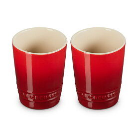 LE CREUSET / ペア・ショート・タンブラー(チェリーレッド)