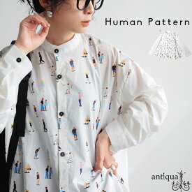 人柄シャツ シャツ レディース トップス 長袖 送料無料・再入荷 (100)メール便可