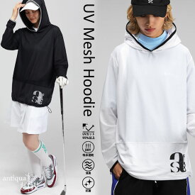 今から使える、秋支度。3点50％OFF ANTIQUA GOLF×STCH レディース パーカー ・(100)メール便可