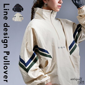 ANTIQUA GOLF×STCH 配色ラインプルオーバー 送料無料・再入荷 (100)メール便可