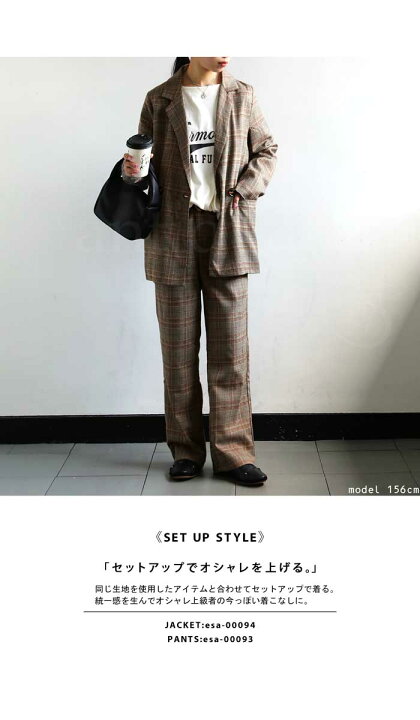 楽天市場】チェック柄 テーラードジャケット レディース 羽織り 送料  