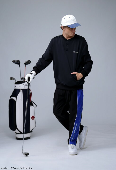 楽天市場】再入荷予定有!ANTIQUA GOLF×STCH プルオーバー メンズ 送料 