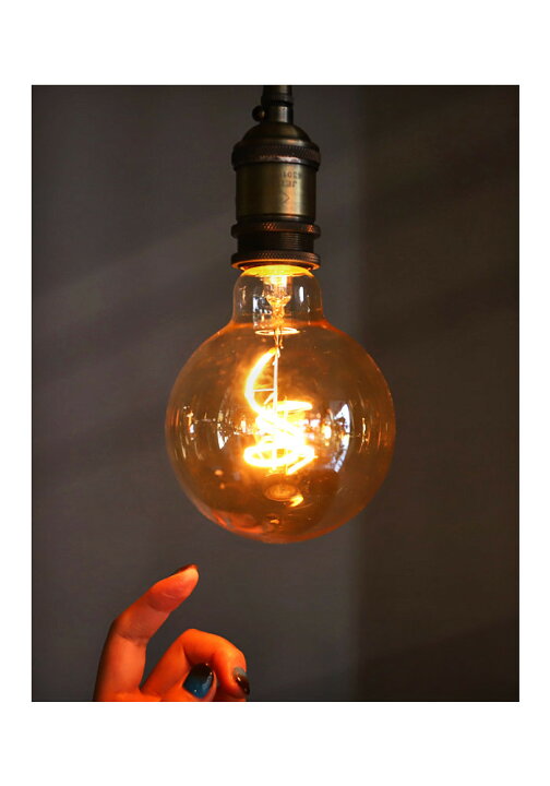 楽天市場】LED 電球 E26 2W ボール電球 照明 ライト 琥珀色 アンバー 