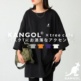 KANGOL×TREECAFE コラボTシャツ レディース 送料無料・(100)メール便可