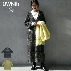 千鳥格子 切替 ニットワンピ レディース Vネック 送料無料・メール便不可【261B】