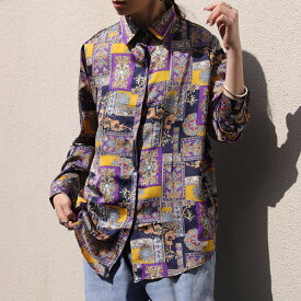 楽天市場 レトロ 柄シャツ レディースファッション の通販
