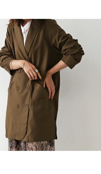 ジャケット レディース アウター ダブルジャケット ダブルボタン メール便不可 再販 長袖 今ならほぼ即納 長袖