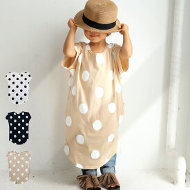 楽天市場 ドット ワンピース キッズ ベビー マタニティ の通販