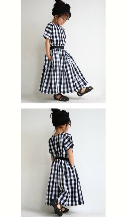 楽天市場】チェック×ドラマティックに揺れる裾で愛らしさを添えて  