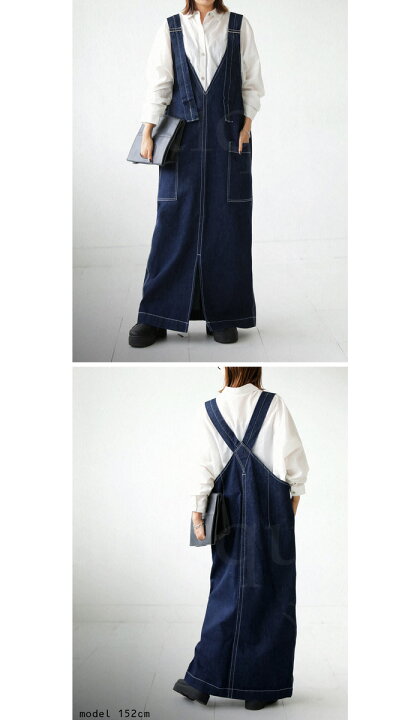 楽天市場】大人気！再入荷予定あり!デニム サロペスカート スカート  