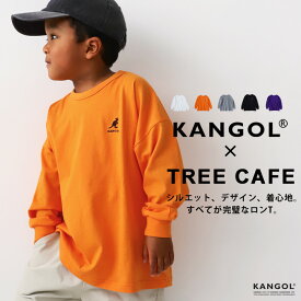 KANGOL×TREECAFE コラボロンT キッズ 子供服・5月24日10時～再販。(100)メール便可 TOY【242B】