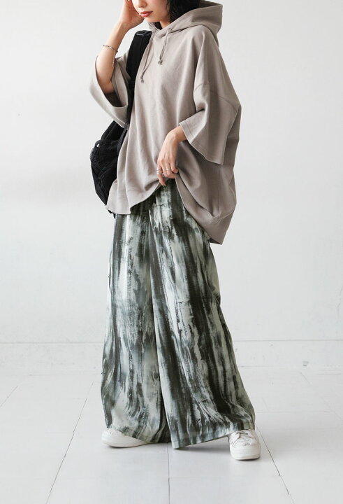 楽天市場】再入荷予定有!ニュアンス柄パンツ パンツ レディース  