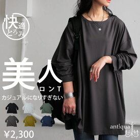 特別送料無料 ロンT カットソー レディース トップス 無地 長袖・再入荷 (500)メール便可