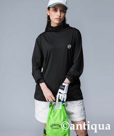 ANTIQUA GOLF×STCH マスク付き インナーシャツ レディース 送料無料・(100)メール便可【261B】