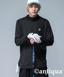 ANTIQUA GOLF×STCH マスク付き インナーシャツ メンズ 送料無料・再再販。(100)メール便可【Z】