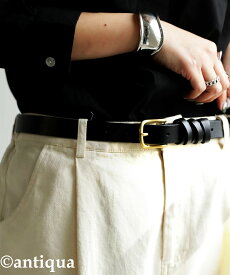 本革ベルト ベルト レディース 本革 シンプル ロング 長め・メール便不可