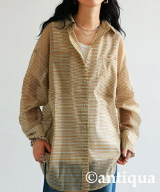BIGサマーセール40％OFF！11日10時迄 チェック柄 シアーシャツ シャツ レディース トップス・(80)メール便可【248B】 few(返品・キャンセル・交換不可)