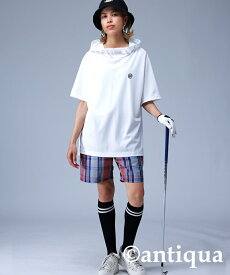 ANTIQUA GOLF×STCH プルオーバー レディース 送料無料・再入荷 (100)メール便可