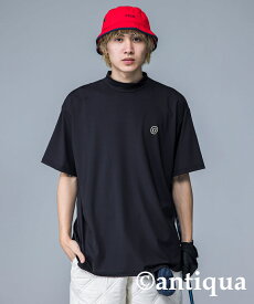 ANTIQUA GOLF×STCH ロゴTシャツ メンズ 送料無料・(80)メール便可【Z】