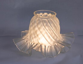 ランプ ランプシェード アンティーク 1900年代 1940年代 ガラス フランス ヴィンテージ