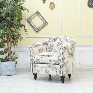 輸入家具 コンパクト ソファ 1人掛け ヴィンセント ソファー アンティーク そふぁ シングルソファ 一人用 デザイナーズ スリム ヴィンテージ レトロ 店舗什器 新生活 マンション ワンルーム