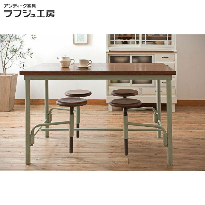 楽天市場】【オーダー注文・受注生産商品】 テーブル 格納スツール 4脚 