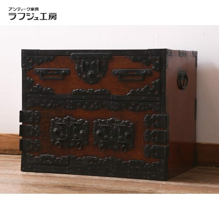 楽天市場】アンティーク家具 船箪笥 希少品 山形県酒田地方産 山形県産  