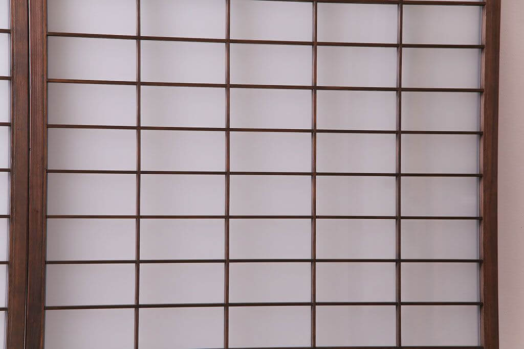 楽天市場】アンティーク建具 ガラス障子戸 2枚セット 昭和中期 格子戸