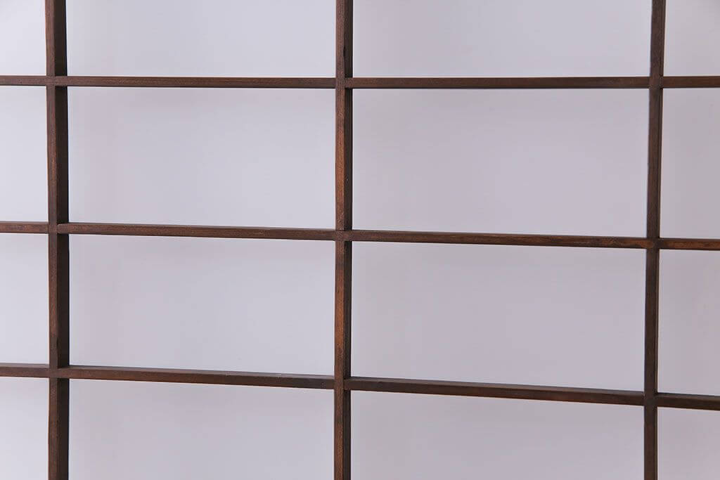 楽天市場】アンティーク建具 ガラス障子戸 2枚セット 昭和中期 格子戸