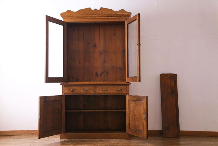 楽天市場】アンティーク家具 キャビネット イギリスアンティーク 