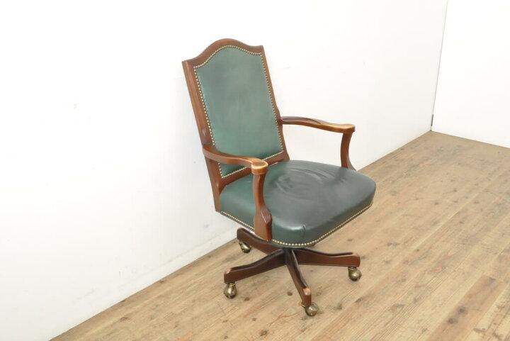 楽天市場】【中古】 ☆事前問合せ必須☆ レザーデスクチェア DREXEL 