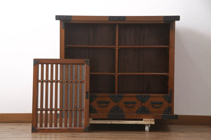 楽天市場】【中古】 美品 ☆事前問合せ必須☆ 水屋箪笥サイドボード 