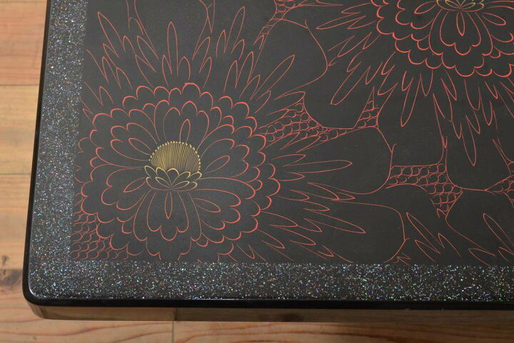 楽天市場】【中古】☆事前問合せ必須☆ 座卓 高級品 総漆塗り 漆絵 
