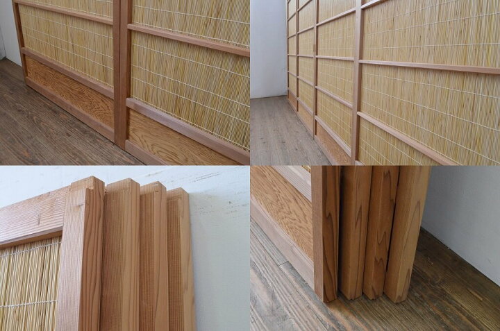 楽天市場】【中古】▽現状販売▽ 夏戸 4枚セット 昭和レトロ 建具 