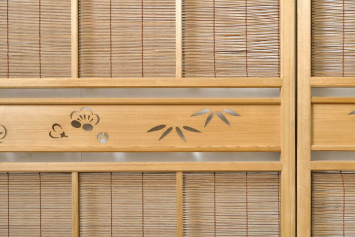 楽天市場】▽現状販売▽ ビンテージ建具 御簾戸 4枚セット 1980年 