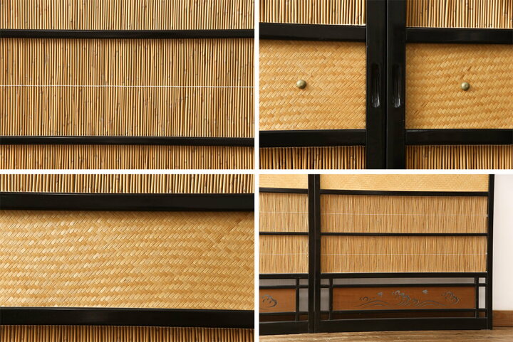 楽天市場】【中古】 美品 ▽現状販売▽ 御簾戸 4枚セット 光月作銘 