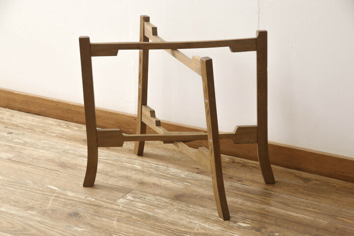 楽天市場】和製ビンテージ サイドテーブル 軽井沢彫り お盆付き ナイト  