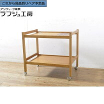 楽天市場】ヴィンテージ（樹種チーク）（キッチンワゴン｜キッチン収納 