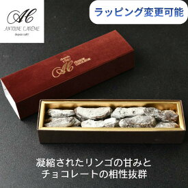 アントワーヌ・カレーム ポンム リンゴ チョコレート りんご シロップ漬け 高級 ギフト スイーツ お菓子 洋菓子 フルーツチョコ おしゃれ 誕生日 プレゼント 内祝い お返し 手土産 お歳暮 バレンタイン ホワイトデー お祝い 贈答用 箱入り