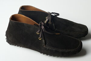 ANTONIO@PIO MELEyAgjIsI[z MODEL CLLASICO MOCCASSINO VEROUR CROSTA/COL DARK BROWN/~hJbgłXG[hDRIVINGhCrOV[Y