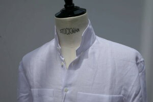 BOURRIENNE PARIS X�y�u�[���G���k�@�p�� �W�X�zMODEL�@OPTIMISTE/ COL BLANC/�n�C�J���[HIGH COLLAR&�A�C�R�j�b�N�ȃu�[���G���kCUFF�d�l�t�����g�_�u��POCKET�tBourrienne cuffs�������n�n�[�t�n���h�V���c