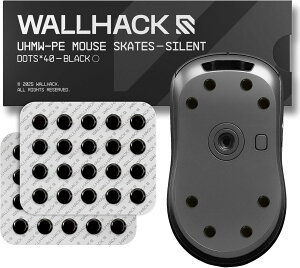Wallhack PTFE �h�b�g �}�E�X�X�P�[�g, ���j�o�[�T���t�B�b�g, �u���b�N | �v���~�A�����j�o�[�T���}�E�X�X�P�[�g�B�z���E�K���X���p�b�h��ł̒����炩�Ȋ������B�X�s�[�h�ƃR���g���[������